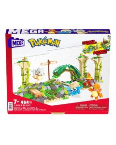 Children's Toy, Pokemon, Jungle Ruins Mega Construx Set, +7 Years, 1 Piece