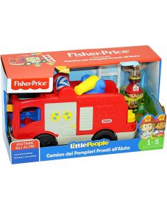 Children's toy, Fisher Price, Little People Fire Truck, +1 year, 1 piece