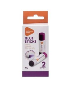 Glue stick, Stationary, 15 gr, 2 copë, 1 pako