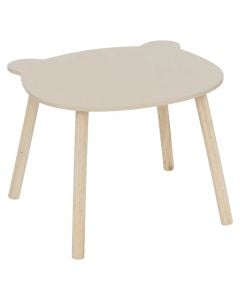 Table for children, Teddy, MDF, 53x48x42.5 cm, brown, 1 piece