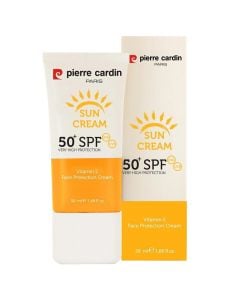 Sunscreen for the face, Pierre Cardin, SPF 50+, Year E, 50 ml, 1 piece