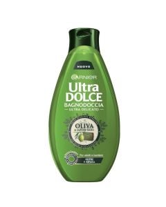 Shampo trupi me esencë ulliri Ultra Dolce, Garnier, plastikë, 500 ml, e gjelbër, 1 copë