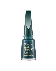 Manikyr për thonjtë, JL17 Green Passport, Jelly Look, Flormar, qelq dhe plastikë, 11 ml, e gjelbër, 1 copë