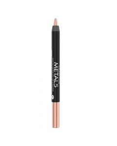 Thick lipliner, 01, Metals Matte Crayon, Golden Rose, wood and plastic, 3.5 g, rose gold, 1 piece