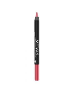 Thick lipliner, 07, Metals Matte Crayon, Golden Rose, wood and plastic, 3.5 g, dark pink, 1 piece