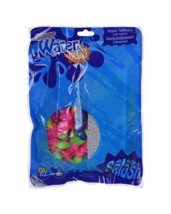 Water balloons set for kids, latex, 17x12 cm, miscellaneous, 100 pieces, 1 pack
