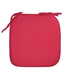 Outdoor cushion, 100% polyester, pink, 38x38x2 cm