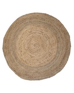 Circular Rug, jute, natural beige, Dia.140 cm