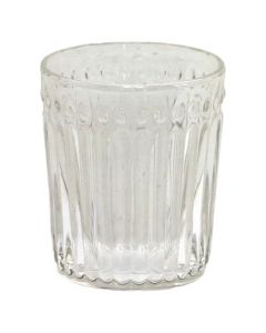 Gotë uji, MONA, rrethore, qelqi, transparente, Dia. 8,5 x H. 10 cm