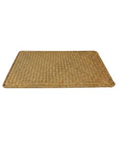 Table mat, natural, caramel, L. 45 x D. 30 x H. 0.5 cm