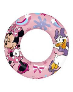 Komardare rrethore Minnie Mouse Bestway, PVC, roze, Dia.56 cm