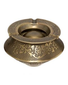 Oasis ashtray, metal, bronze, Dia.12xH7.5 cm