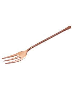 Dessert Fork,  stainless steel, shiny copper, 14.8 cm