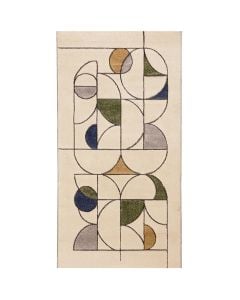 Bond rug, polypropylene, cream, 80x150 cm