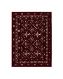 Dubai carpet, polyester, claret red, 160x230 cm