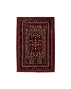 Dubai carpet, polyester, claret red, 133x190 cm