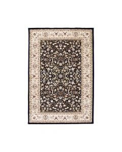 Dubai carpet, polyester, blue navy, 133x190 cm