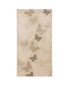 Elio rug, polypropylene and polyester, beige/cream, 80x150 cm