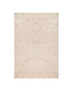 Ideal Shaggy carpet, polypropylene and polyester, cream/beige, 160x230 cm