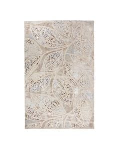 Carpet Lowa, modern, polyester, cream, 160x230 cm