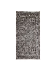 Rug Lisa, modern, polyester, light grey/ivory, 80x150 cm