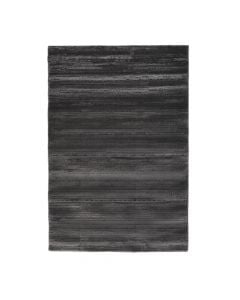 Carpet Maximilian, modern, polyester, anthracite/grey, 133x190 cm