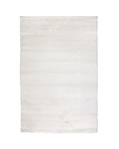 Carpet Parma Shaggy,  polypropylene + frieze, white, 200x300 cm