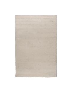 Carpet Parma Shaggy,  polypropylene + frieze, cream, 133x190 cm