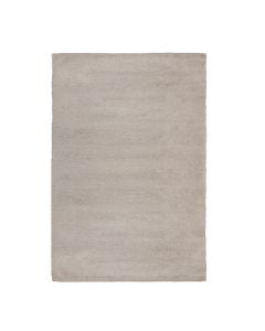 Carpet Parma Shaggy,  polypropylene + frieze, light beige, 133x190 cm