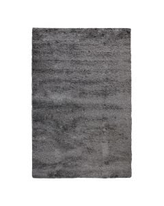 Carpet Parma Shaggy,  polypropylene + frieze, anthracite, 160x230 cm