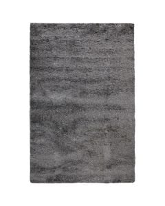 Carpet Parma Shaggy,  polypropylene + frieze, anthracite, 200x300 cm