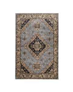 Aspero carpet, polyester, blue/beige, 160x230 cm