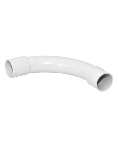 Elbow, Ø25mm/90°, tube-tube, PVC