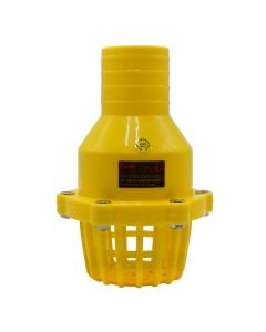 Plastic valve, 2'', for motor pump