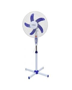 Pedal fan, USC, 45 W, 20 m², 5 plastic blades, 45x45x125 cm