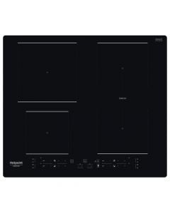 Hob, Hotpoint Ariston, 7200 W, 4 induction hobs, 9 functions, 59x5.4x51 cm