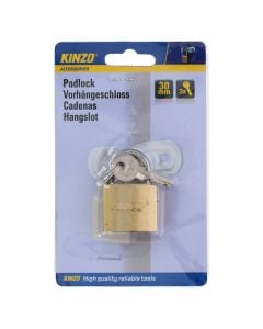 Padlock 30mm & 3keys st