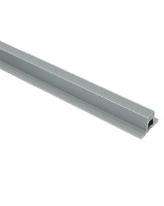 Profile joint, PVC dark grey, 11 x 2500 mm