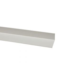 Profile L-shaped, PVC white, 30 x 20 mm , 2000 mm