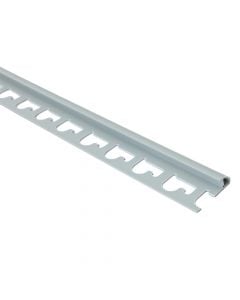 Profile ending, PVC light grey, 8 x 2700 mm