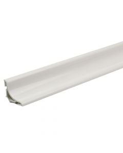 Profile L-shaped , PVC matte white , 20 x 20 x , 2500mm