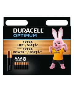 Bateri, Duracell Optimum, 8xAAA