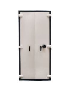 Armored Safe cabinet with 2 doors, fire resistance - class LFS 30P, 1947x930x520mm