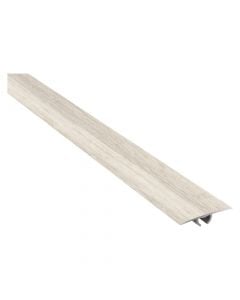 Aluminum profile, for parquet, in two functions, the same level, different levels, 930x30mm