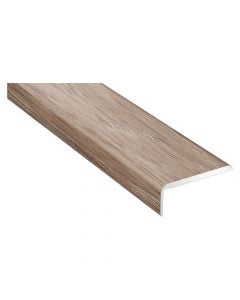 Profil alumini, për parket, në një funksion, në mbyllje, 25x10x1200 mm