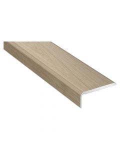 Profil alumini, për parket, në një funksion, në mbyllje, 25x10x1200 mm