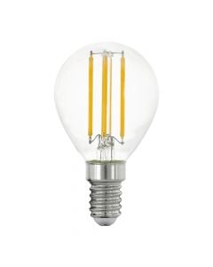 Llampe Led Eglo, me filament 4 watt led , 470 lumen , 2700K drite e ngrohte , me portollampe E14