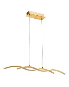 Ndricues i varur led, Miraflores, Eglo, 2x18 W, L120 cm, H86.5 cm, gold