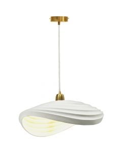 Ceiling lamp, stone light, E27, 47x45x15cm