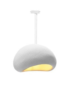 Ceiling light, stone light, E27, 60x32cm